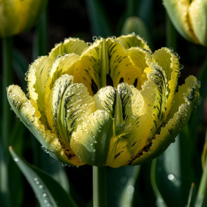 Тюльпан Стар Даст купить по цене от 229р. в интернет-магазине «Посадика» с доставкой почтой в в Ожерельее и по всей России – [изображение №1].