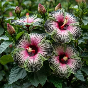 Гибискус Амбер Лайт купить по цене от 490р. в интернет-магазине «Посадика» с доставкой почтой в в Ожерельее и по всей России – [изображение №1].