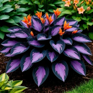 Хоста Эмбрайс купить по цене от 355р. в интернет-магазине «Посадика» с доставкой почтой в в Ожерельее и по всей России – [изображение №1].