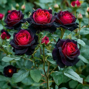 Роза Тень Феникса купить по цене от 402р. в интернет-магазине «Посадика» с доставкой почтой в в Ожерельее и по всей России – [изображение №1].